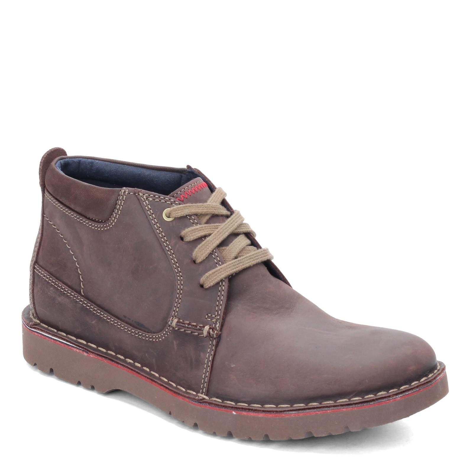 Clarks Men's Vargo Mid Ankle Boot - Waterproof Leather Hiking Boots for Outdoor Adventures & Casual Wear