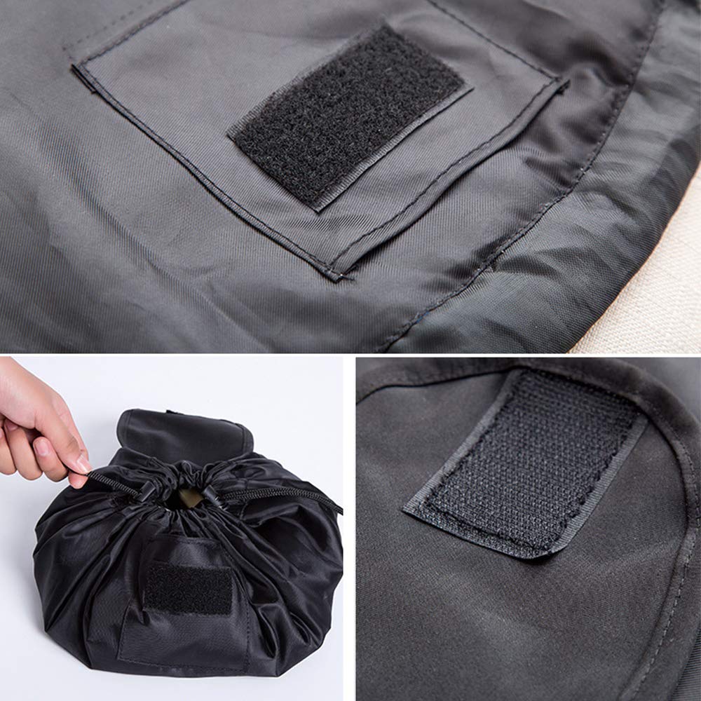 Waterproof Travel Cosmetic Bag - Large Capacity Makeup Organizer for Beauticians, Portable Quick Pack for Gym, Beach & Airplane Travel
