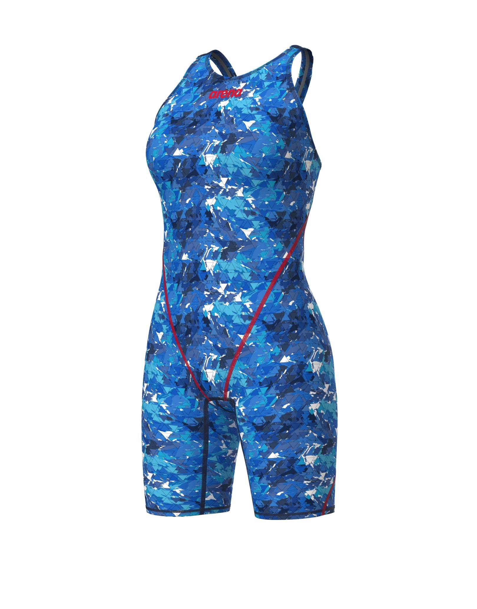 Limited Edition Powerskin ST NEXT Open Back Swimsuit - Splashy Multi Color Design for Women - Perfect for Beach, Pool, and Summer Water Sports