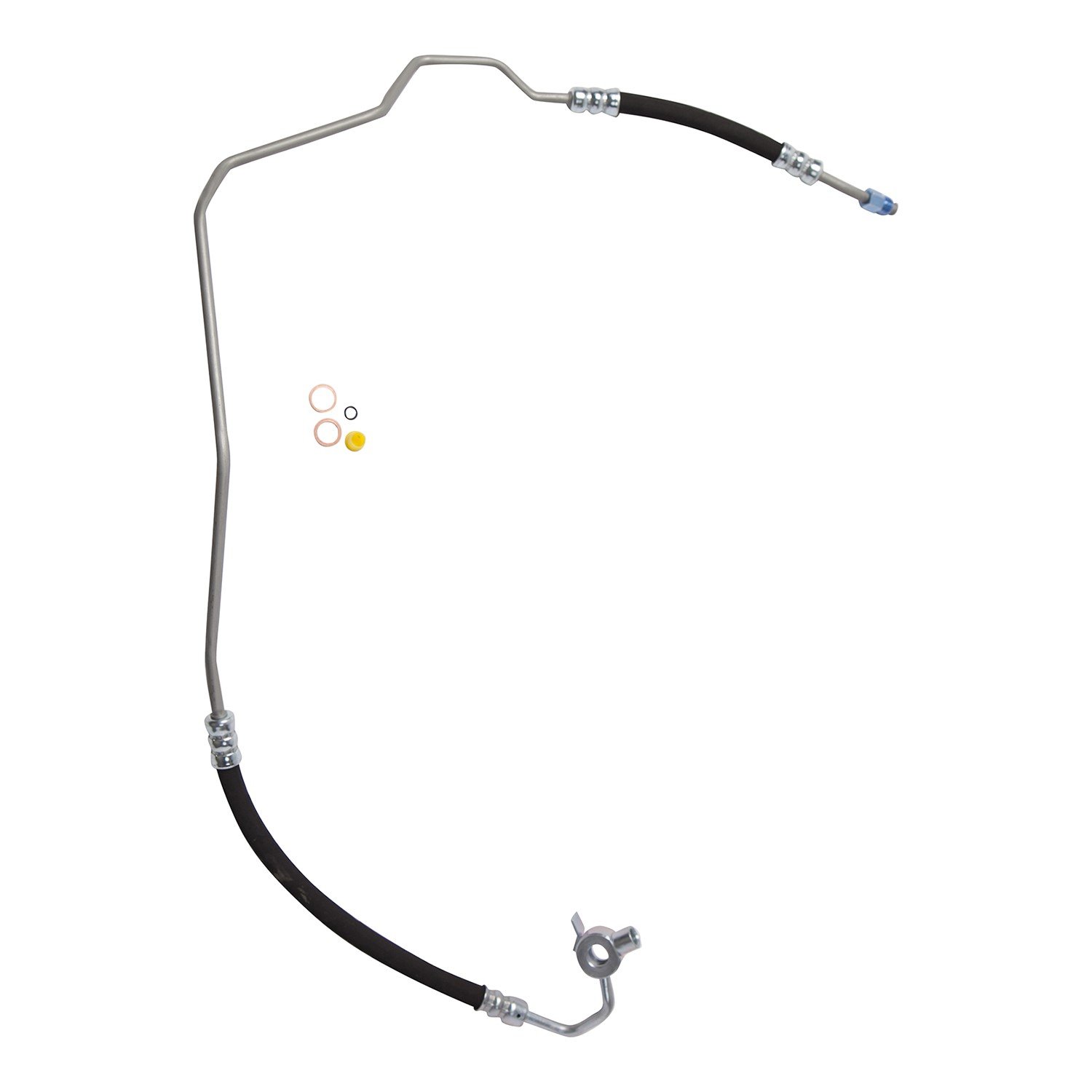 Edelmann 92461 Power Steering Pressure Line Hose Assembly - High-Quality Replacement for Smooth Steering Performance | Perfect for Ford, Chevy, Dodge & More | Ideal for DIY Repairs & Professional Mechanics