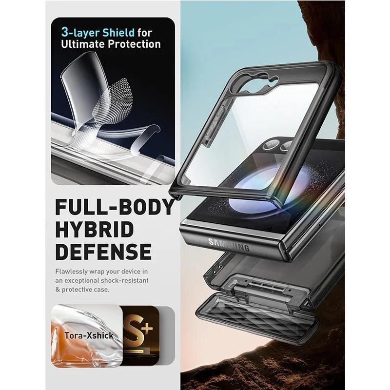 Galaxy Z Flip 6 Case | BLASON Cosmo Slim Clear Protective Cover with Shockproof Design for Samsung Galaxy Z Flip 6 - Perfect for Everyday Use, Travel & Outdoor Activities