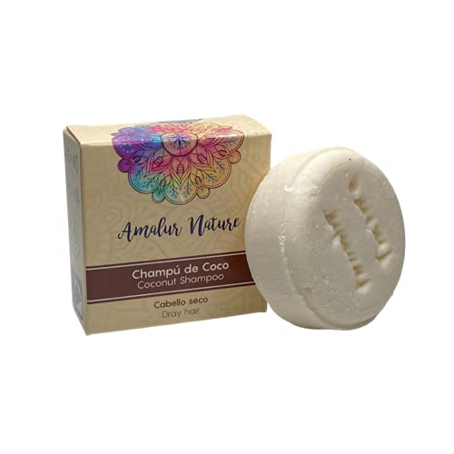 Organic Vegan Coconut Shampoo Bar for Travel - 1.76oz Sulfate-Free All Natural Hair Care - Perfect for Camping, Gym & Eco-Friendly Lifestyle