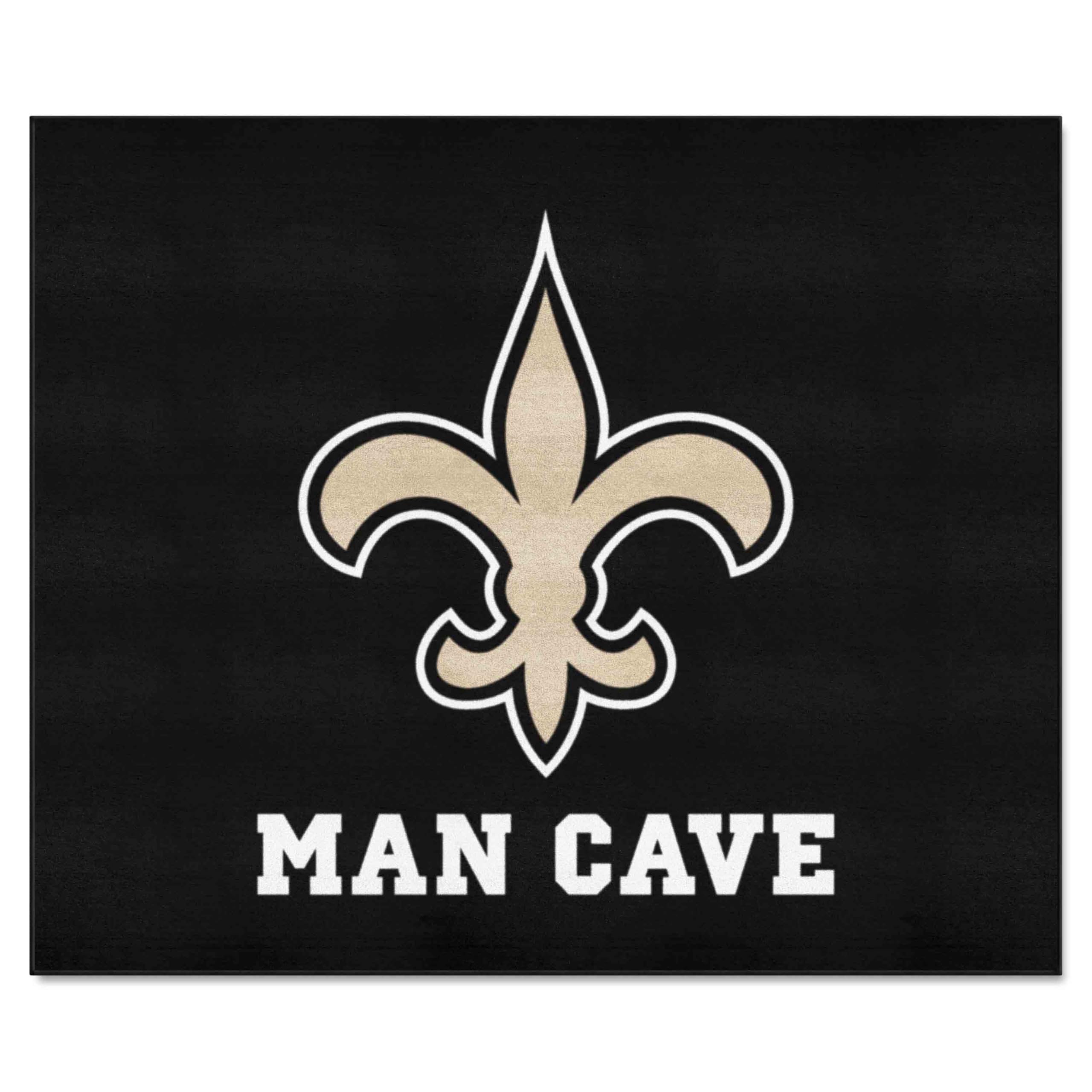 FANMATS NFL Unisex-Adult Man Cave Tailgater Mat - Officially Licensed Football Rug for Game Room, Basement Decor & Tailgating Parties - Perfect for Sports Fans & Home Theater Setup