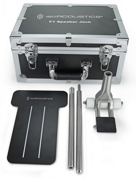 Isoacoustics F1 Speaker Stands - Premium Isolation Feet for Studio Monitors & Bookshelf Speakers - Perfect for Home Studios, Audiophile Setups & Professional Recording Environments