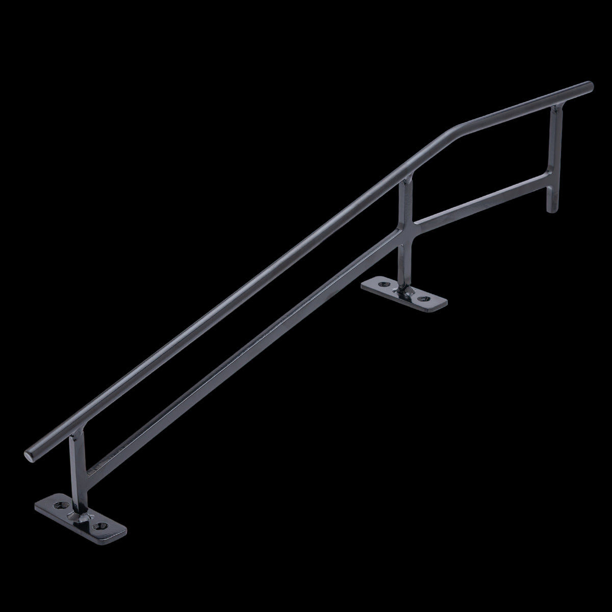 Grind Right Fingerboard Rail - 5 Stair Flat Down Rail for Skateboard & Fingerboard Tricks - Perfect for Street Skating & Mini Ramp Practice