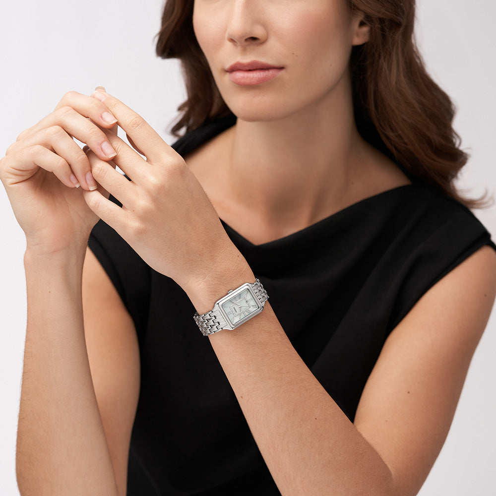 Fossil Raquel ES5306 Women's Stainless Steel Watch - Elegant & Durable Timepiece for Everyday Wear, Office & Casual Outfits