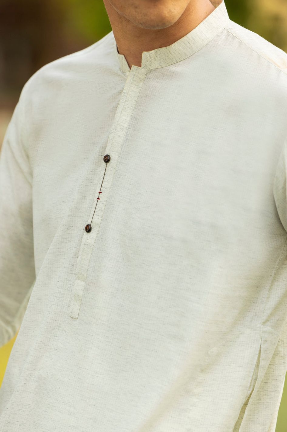 Stylish Blended Cream Kurta for Women - Comfortable & Trendy Ethnic Wear - Perfect for Festivals, Weddings & Casual Outings