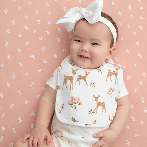 Sophia's Garden 2-Pack Soft Cotton Jersey Baby Bibs for Feeding & Drool Protection - Ideal for Infants & Toddlers at Home or On-the-Go