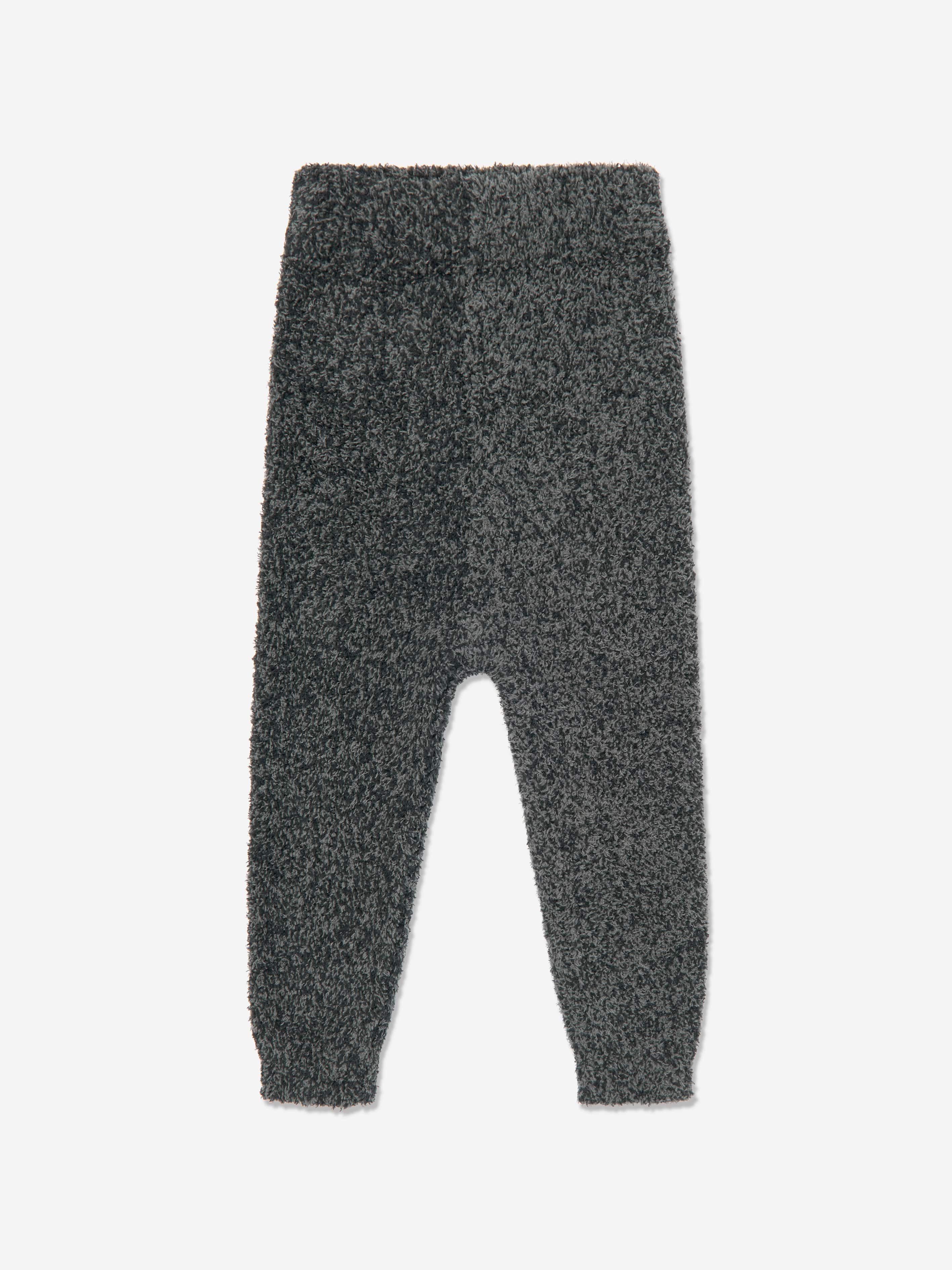 7AM Enfant Baby Fuzzy Leggings - Soft Warm Winter Leggings for Infants & Toddlers (Black) | Perfect for Cold Weather, Playdates & Outdoor Adventures