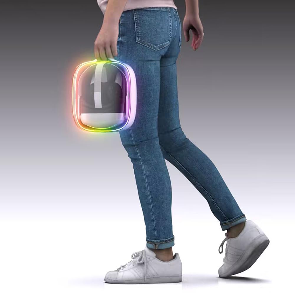 RGB Charging Dock for Meta Quest 3 - VR Headset Charging Station with 2 Rechargeable Batteries & LED Light - Fast Charging Stand for Meta Quest 3 Accessories - Perfect for Gaming, VR Streaming & Home Entertainment Setup