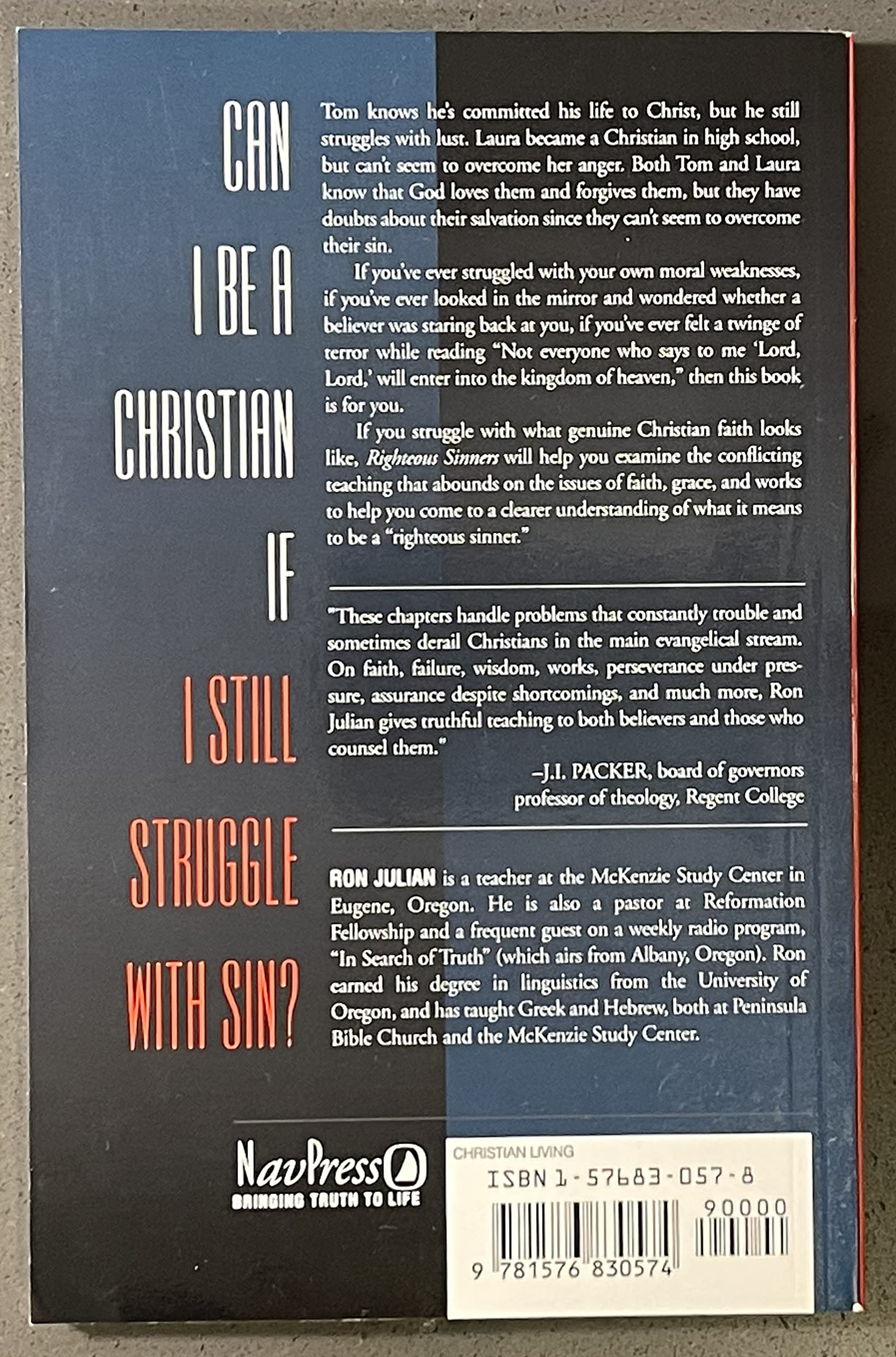 Righteous Sinners: Christian Book on Faith, Grace & Works - Inspirational Devotional for Bible Study & Spiritual Growth