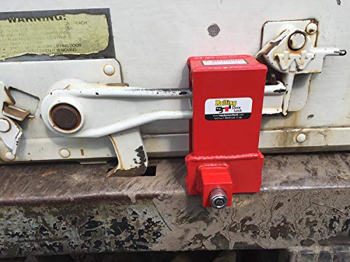 Secure Rolling Door Lock - Heavy Duty Sliding Door Security Lock for Garage, Shed & Patio - Easy Installation & Durable Design