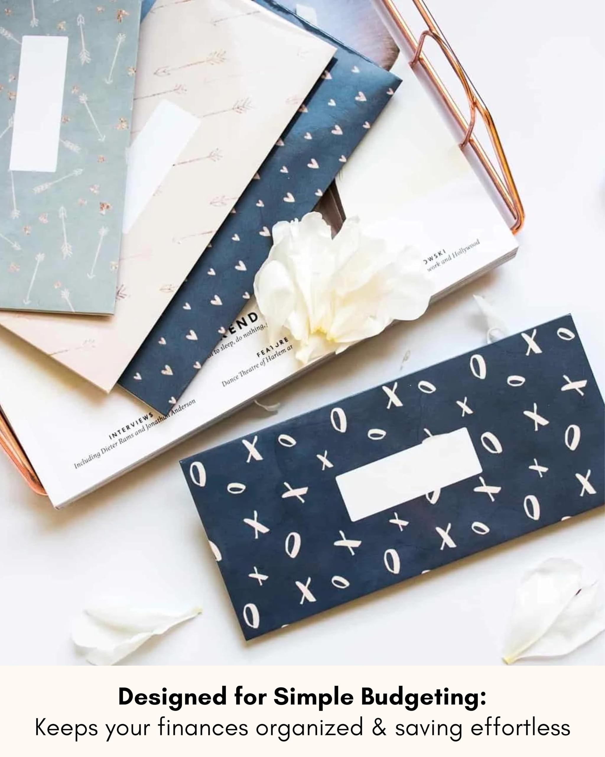 Lamare Cash Budget Envelopes System - 12 Pcs Money Saving Envelopes with Budget Sheets for Cash Budgeting & Financial Planning | Perfect for Groceries, Bills, and Savings Goals