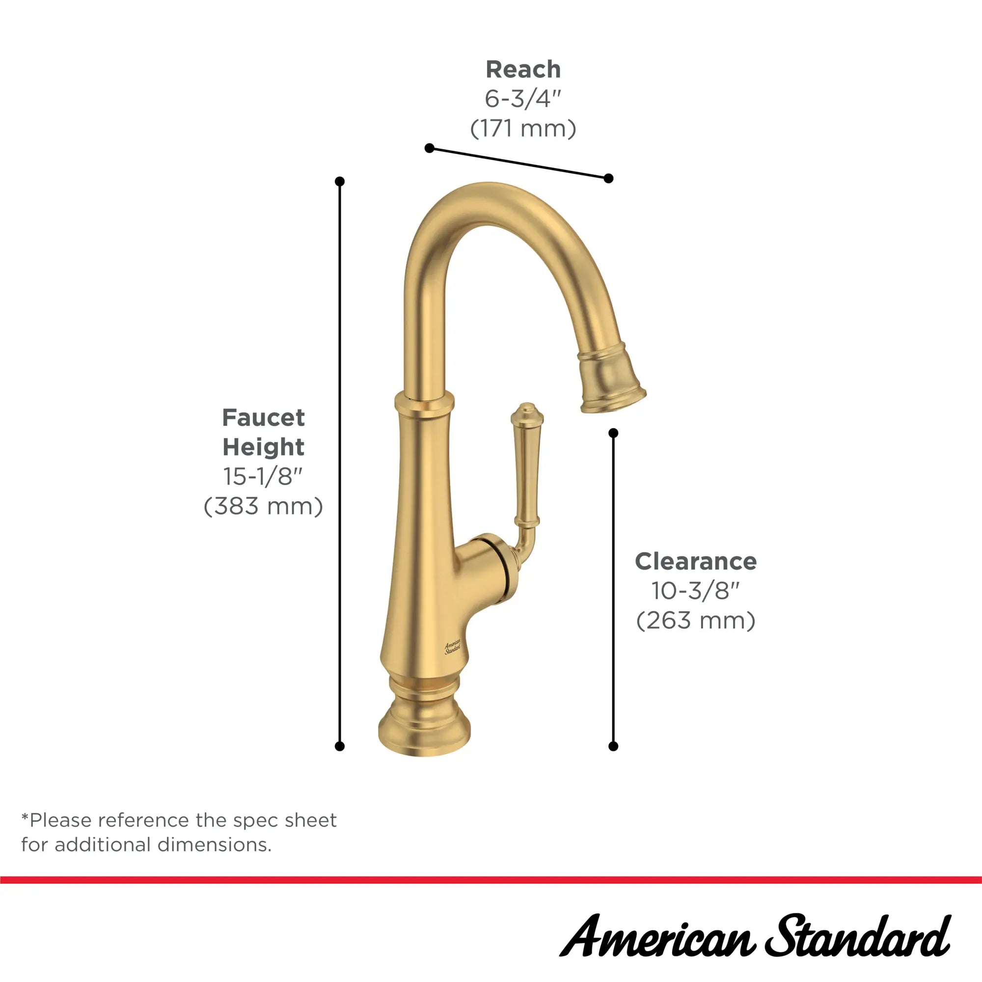 Delancey® Single Handle Pull Down Kitchen Faucet - 1.5 GPM/5.7 LPM Water Flow - Modern Stainless Steel Bar Sink Faucet for Home & Commercial Use - Perfect for Washing Dishes, Filling Pots & Cleaning Vegetables