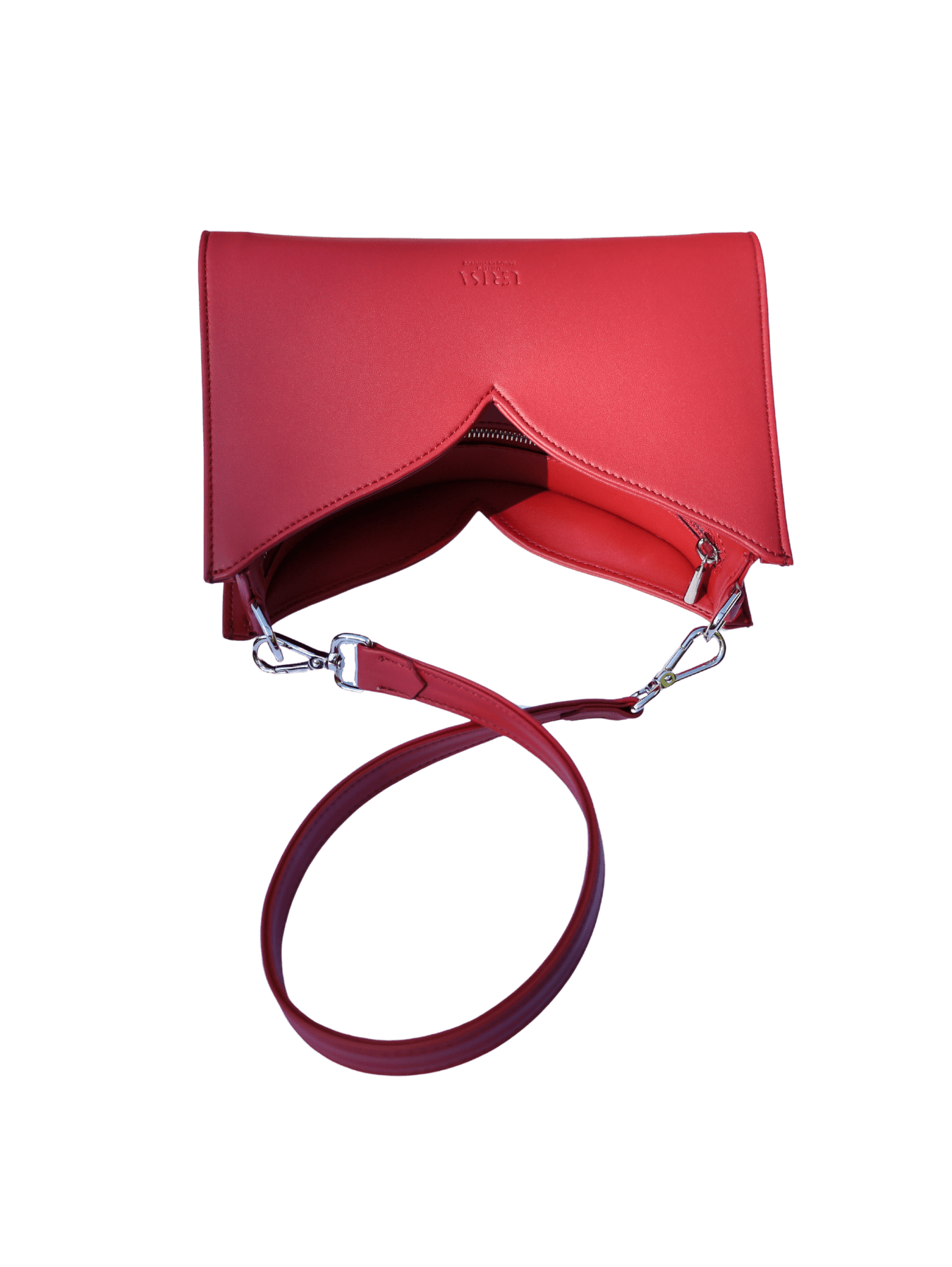 Lerisa Vegan Leather Crossbody Bag for Women | Grape Red | Stylish & Eco-Friendly Purse for Everyday Use, Travel & Shopping