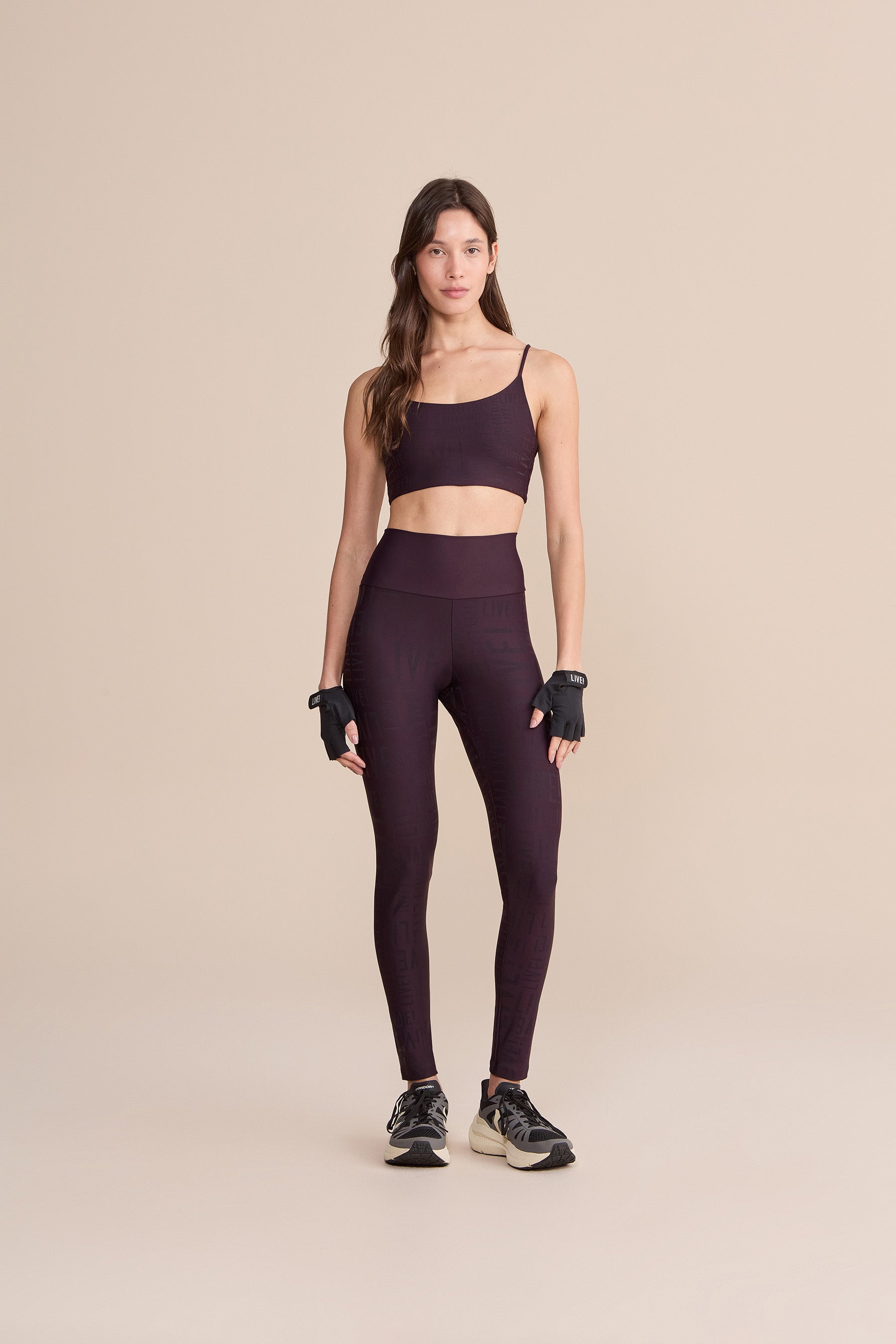 Pocket Back Reflex Long Leggings - High Waist Yoga Pants for Women with Side Pockets - Perfect for Running, Workout & Gym