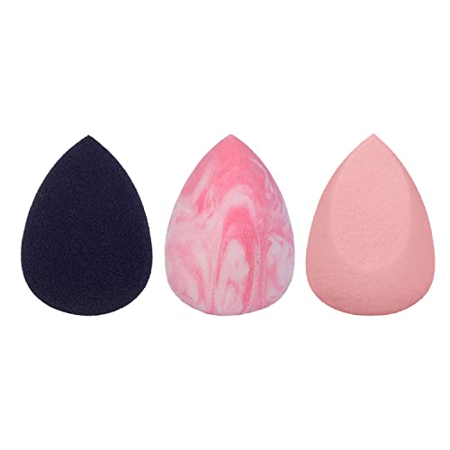 Belle Beauty Small Beauty Blender Sponge - 4 Pack for Under Eye & Eye Base Makeup Application - Perfect for Concealer, Foundation & Precision Makeup Blending