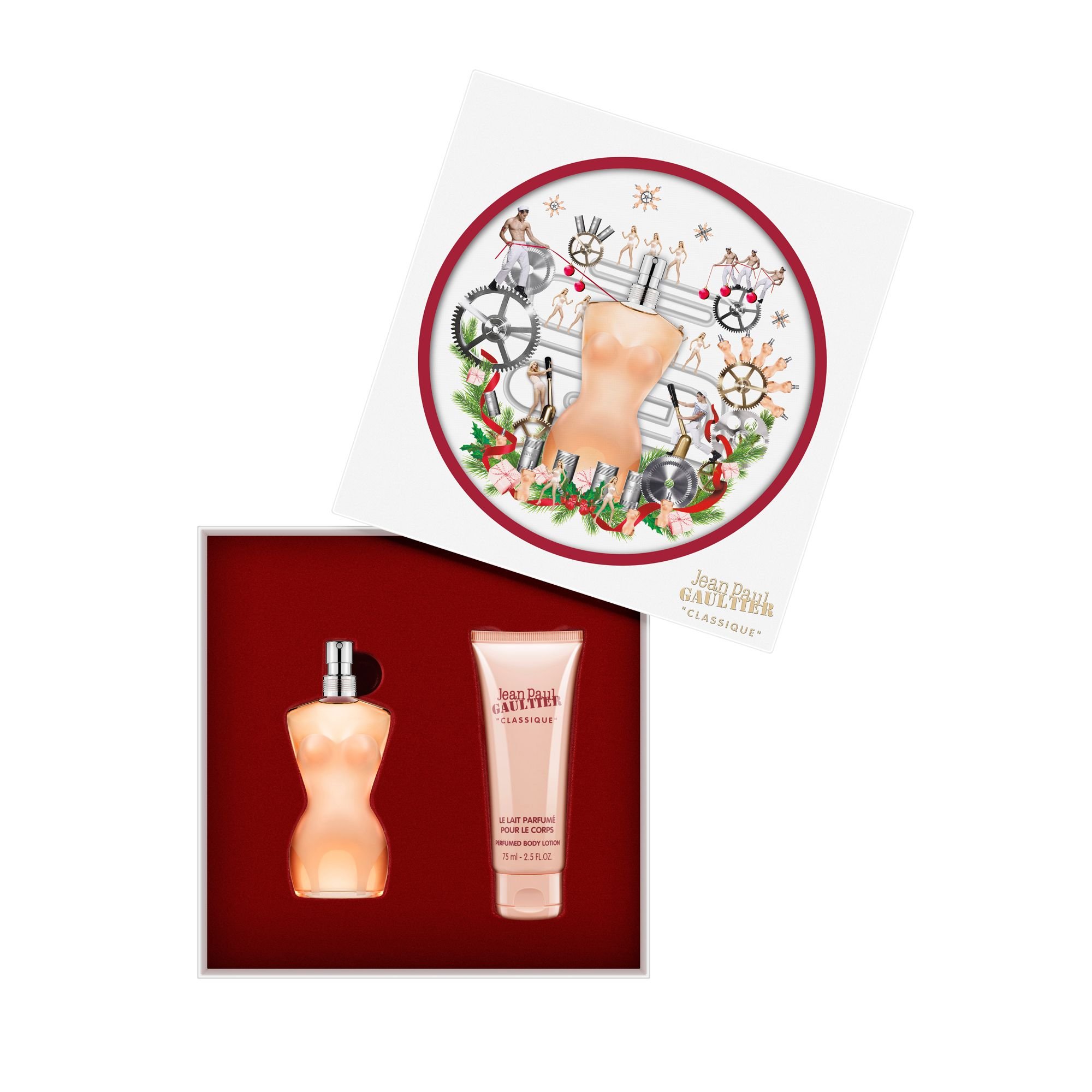 Jean Paul Gaultier Classique Eau de Parfum Gift Set for Women - Floral Vanilla Fragrance, Perfect for Date Night & Special Occasions