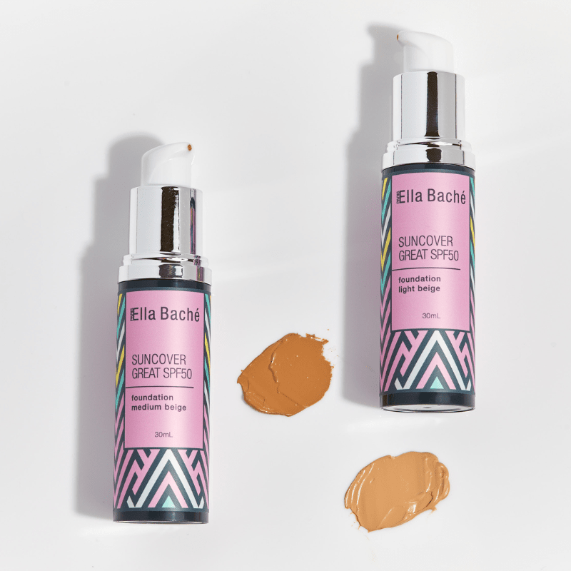 Suncover SPF50 Foundation - Oil-Free, Full Coverage Makeup with Sun Protection | Perfect for Daily Wear & Outdoor Activities