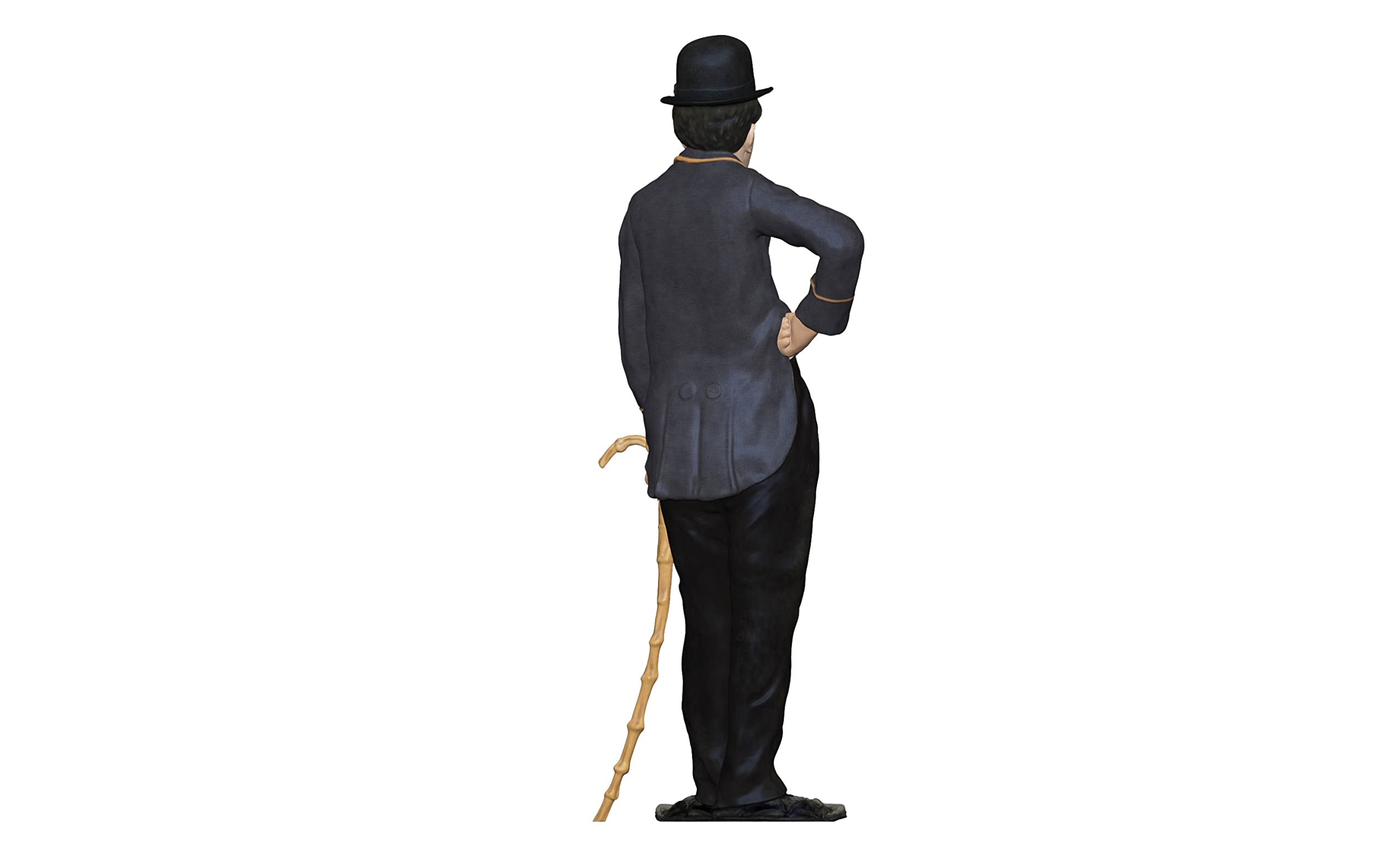 Officially Licensed Charlie Chaplin 3D Printed Figurine – 7 Inch Lifelike Collectible Statue for Film Enthusiasts | Detailed Hollywood Memorabilia & Home Decor | Perfect for Display Shelves, Movie Themed Rooms & Gift for Cinema Lovers