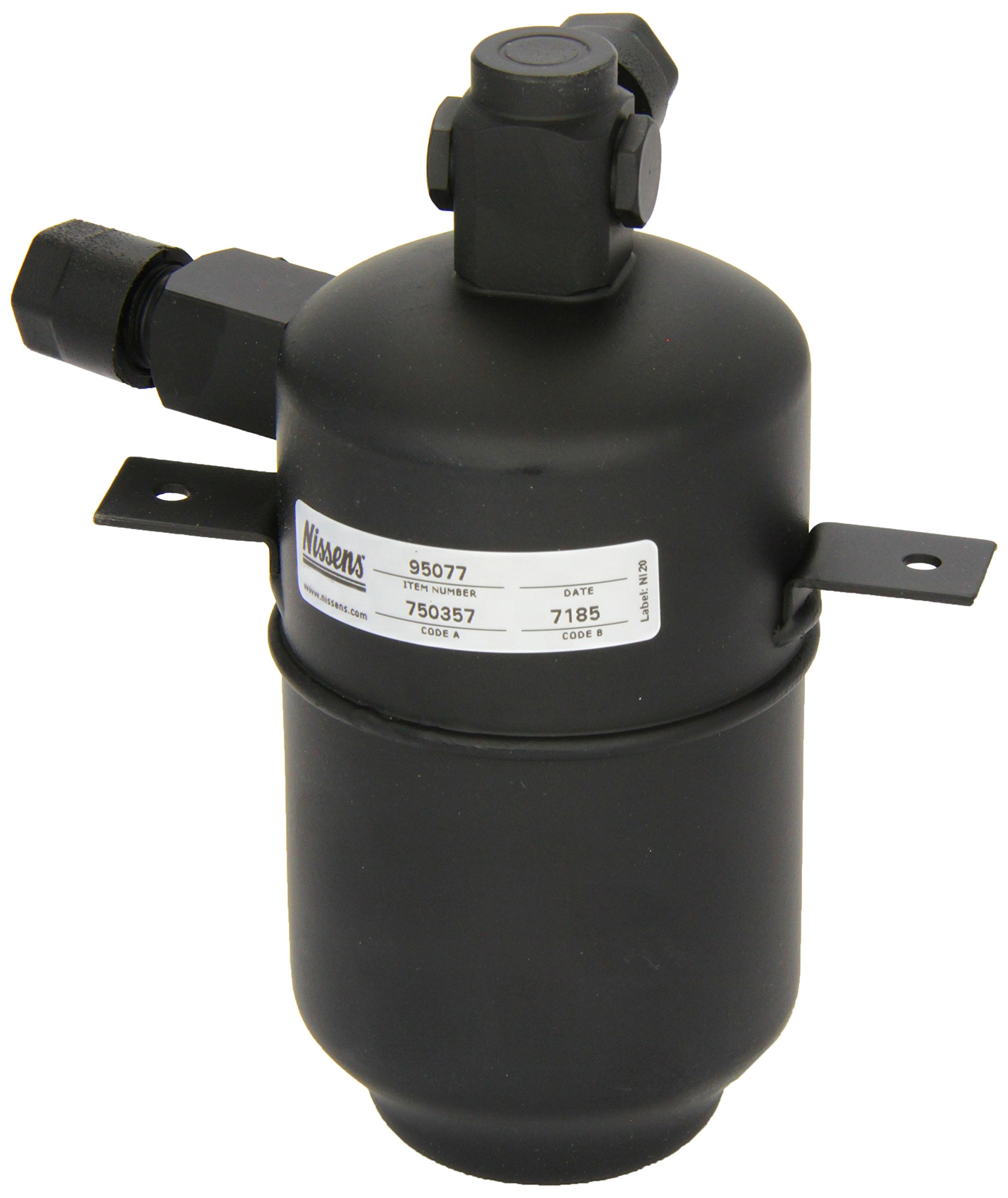 Nissens 95077 Air Conditioning Receiver Drier - Premium Auto AC Replacement Part for Smooth Cooling Performance | Perfect for Car AC System Maintenance & Repair
