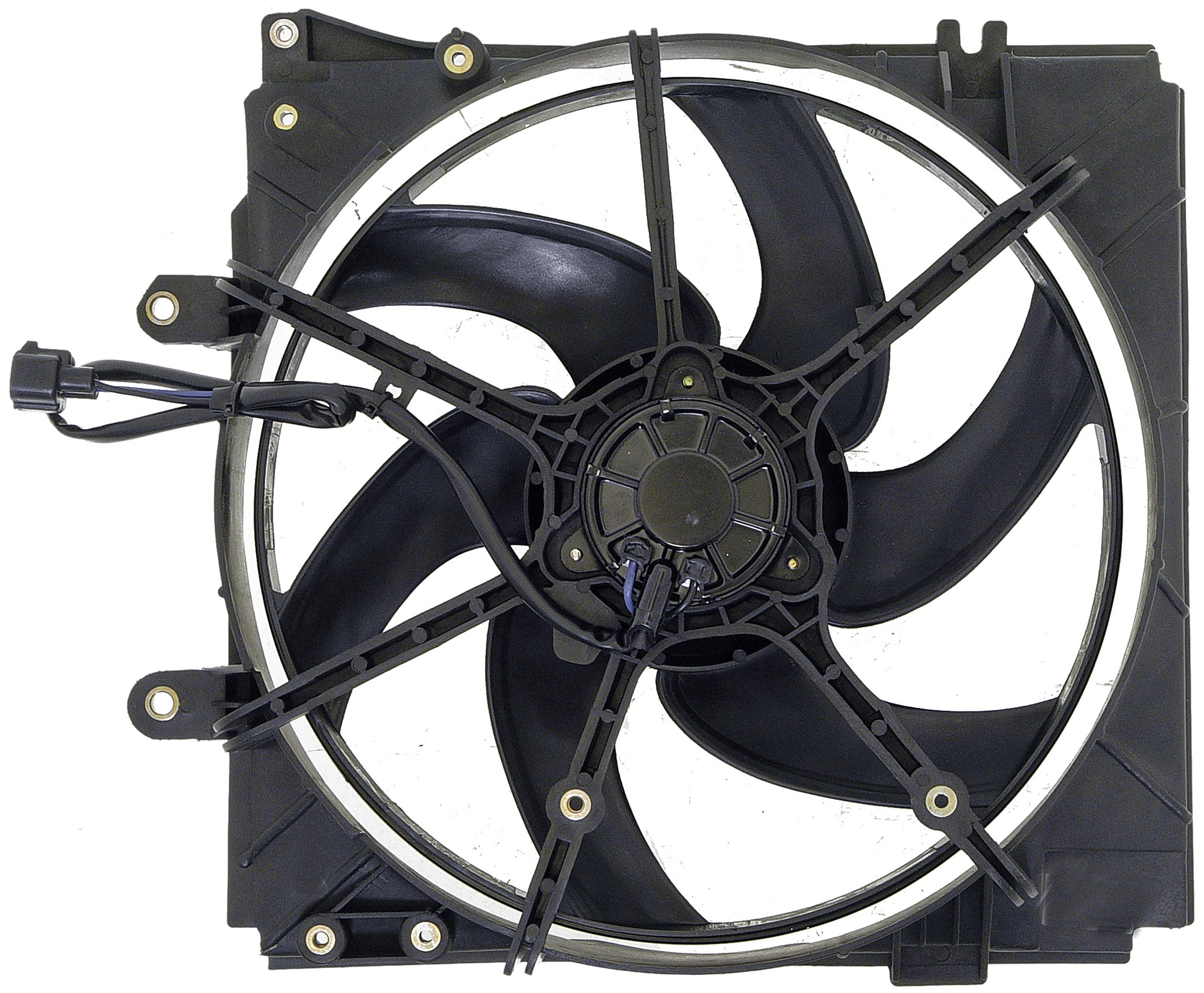 Dorman 620-751 Engine Cooling Fan Assembly Replacement for Mazda 3, Mazda 6, CX-5 & More - High Performance Cooling System Part for Hot Weather & Heavy Traffic Driving