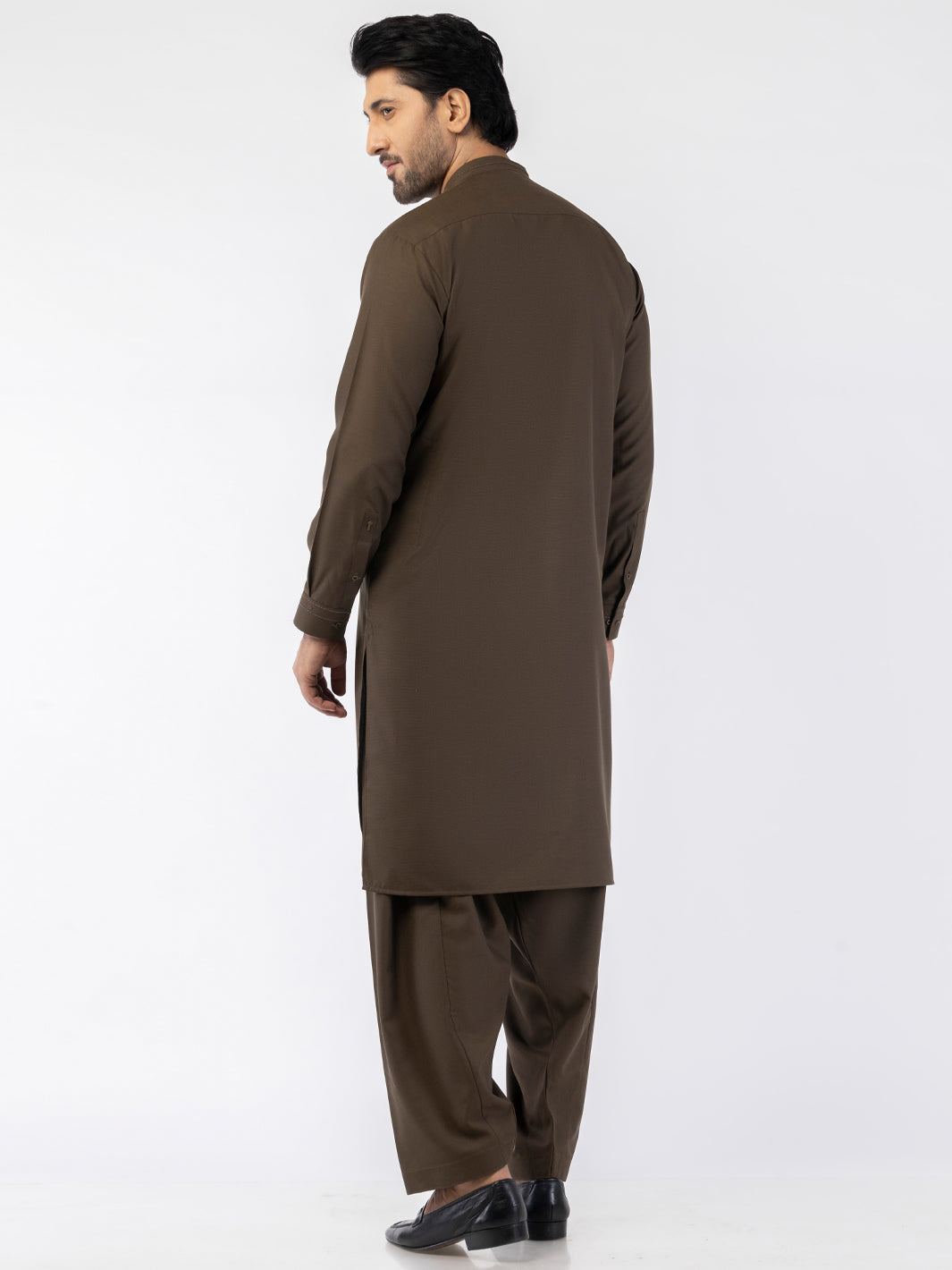 Stylish Blended Brown Shalwar Kameez for Women - Premium Cotton Fabric - Traditional Pakistani Outfit for Parties, Weddings & Festivals