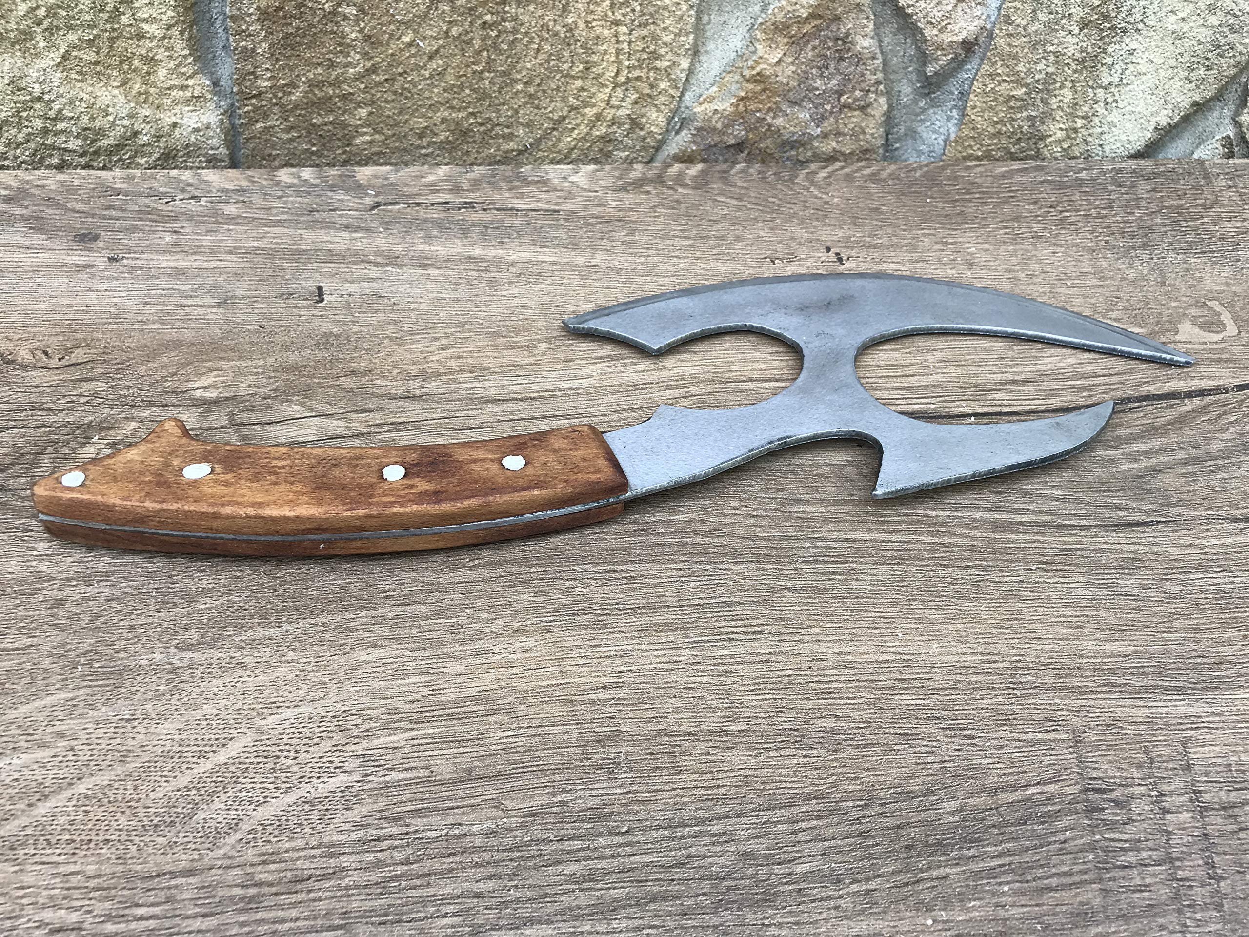 Premium Viking Knife & Axe Set - Kitchen Knife, Culinary Knife, BBQ Knife, Iron Gifts for Men - Perfect for Outdoor Cooking, Camping, and Manly Culinary Adventures