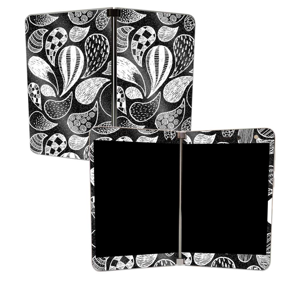 MightySkins Glossy Glitter Skin Cover for Microsoft Surface Duo - Protective Durable Scratch-Resistant Film | High-Shine Glitter Design | Easy Application & Removal | Made in USA | Perfect for Work, Travel & Style Protection