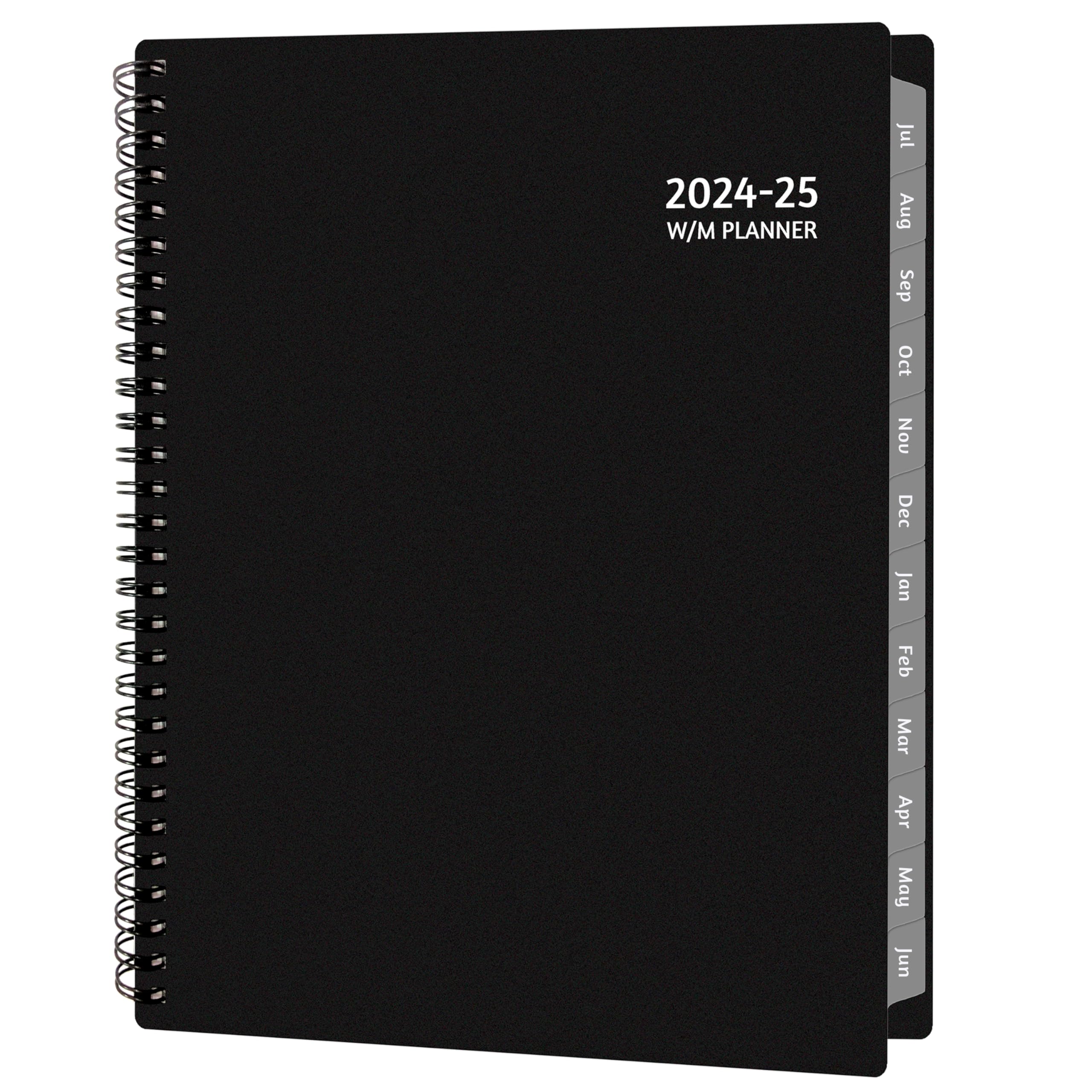 2024-2025 Academic Planner - Weekly & Monthly Organizer with Spiral Binding, 7.95