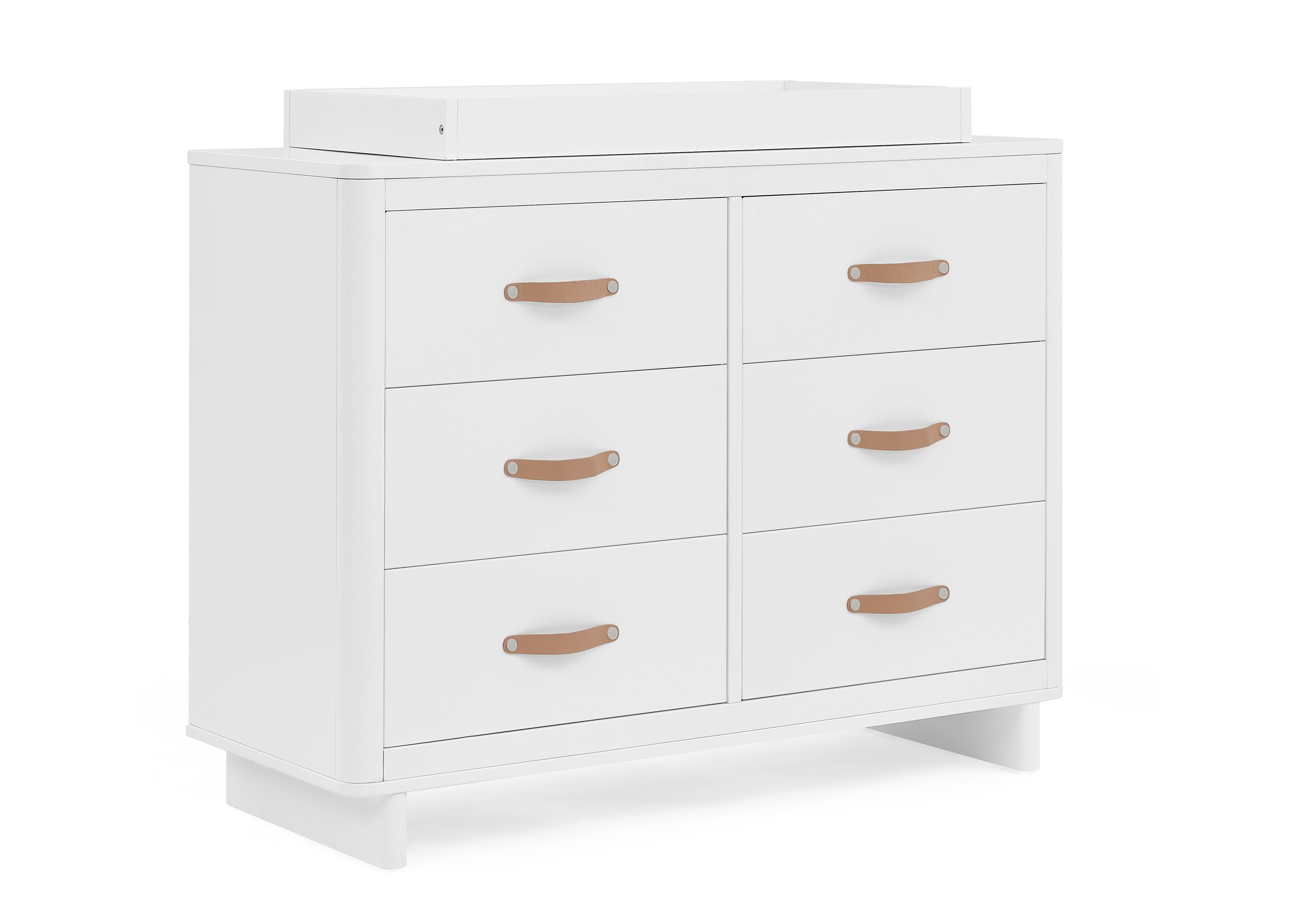 BabyGap Skye 6-Drawer Dresser with Interlocking Drawers - Nursery Storage Solution for Baby Clothes, Diapers & Essentials