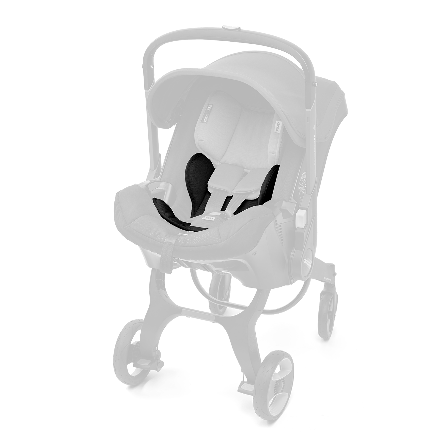 Doona Infant Car Seat Insert Replacement - Soft & Breathable Baby Support for Doona Stroller & Car Seat - Perfect for Newborns, Infants & Toddlers