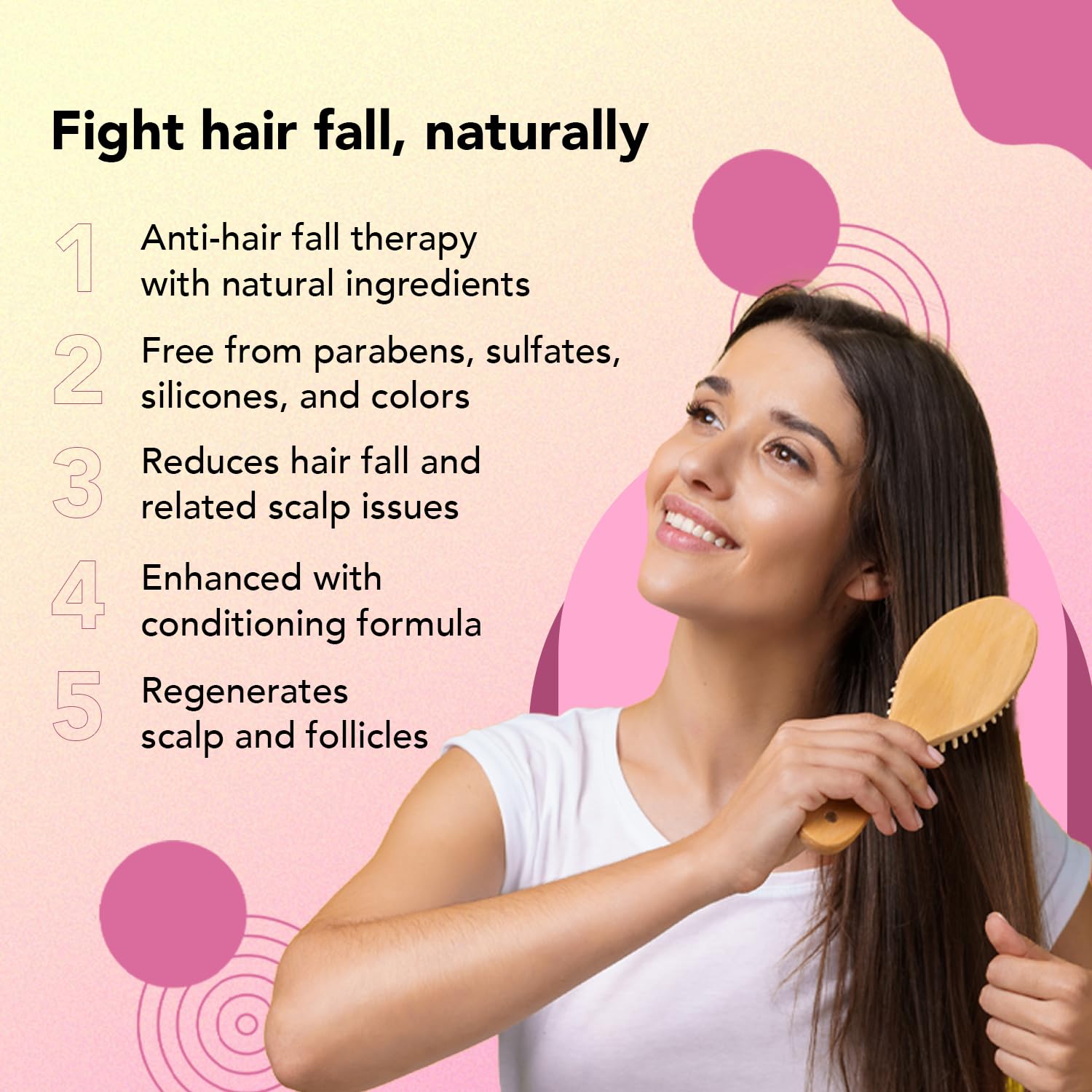 Kesh Nikhar Anti Hair Fall Shampoo for Strong Hair Growth - Caffeine Enriched Hair Therapy to Hydrate, Moisturize & Repair Hair Roots (Pack of 2 x 400ml) - Perfect for Daily Use & Damaged Hair Care