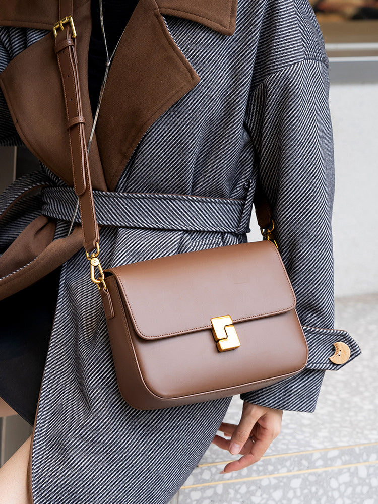 Stylish Modern Square Crossbody Bag for Women - Trendy Shoulder Purse with Adjustable Strap - Perfect for Work, Travel & Everyday Use
