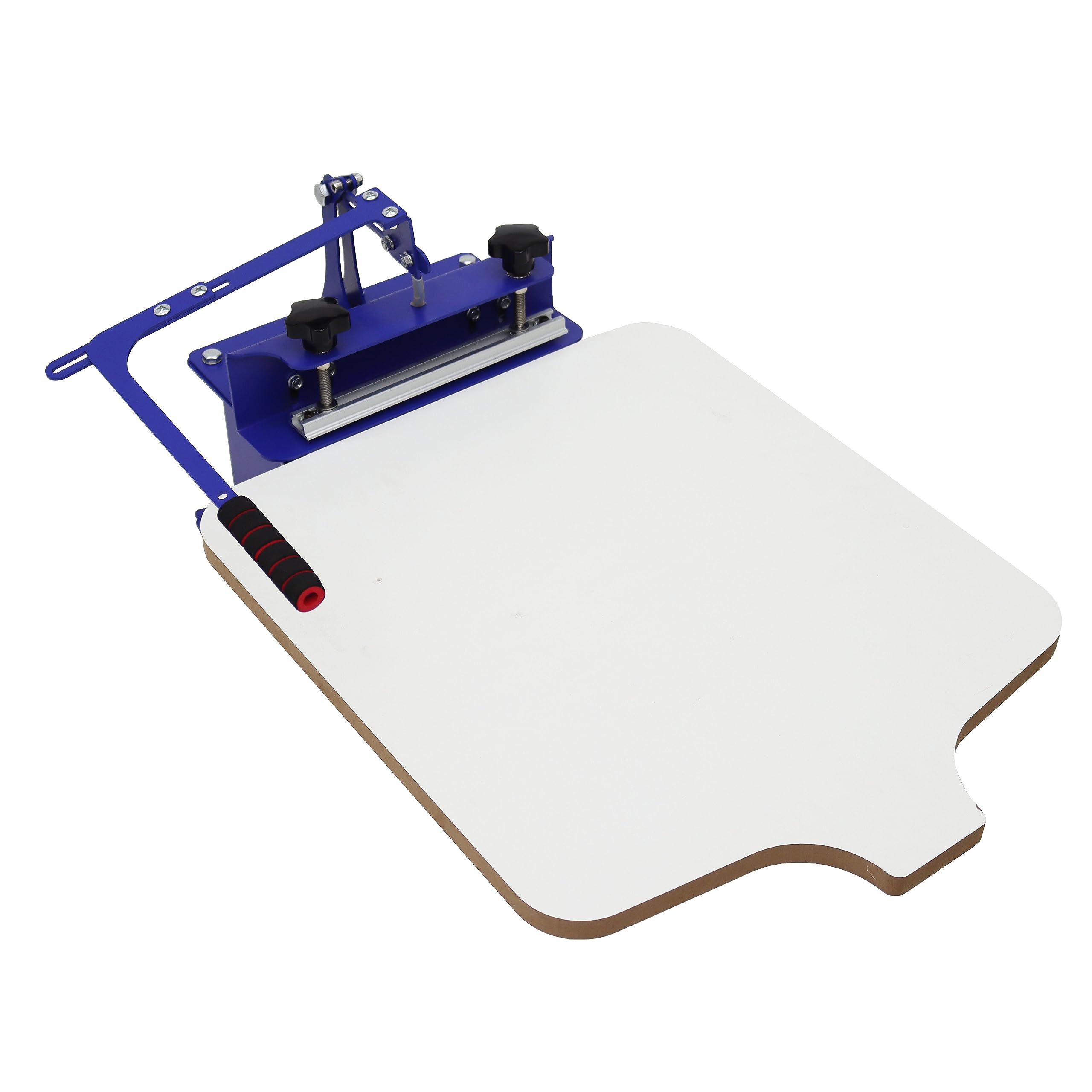 INTBUYING 1 Color Screen Printing Machine - Silk Screen Printing Press for T-Shirts, DIY Apparel & Custom Fabric Printing - Perfect for Home Business, Craft Projects & Small Batch Production