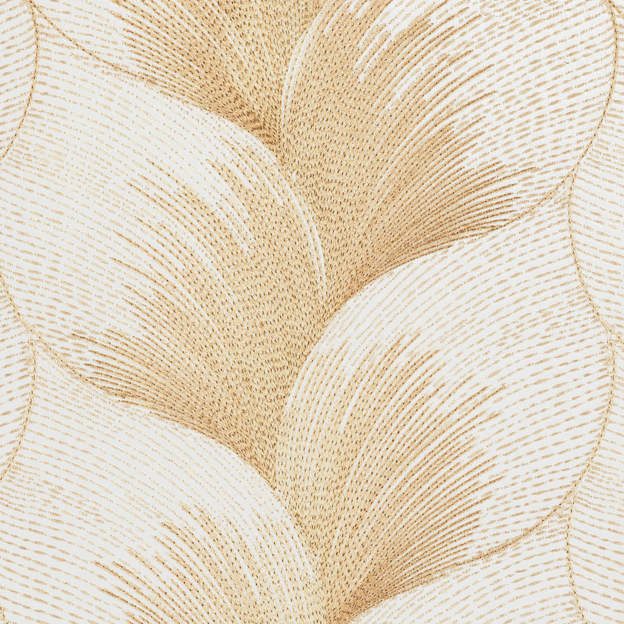 White and Gold Decorative Fan - Elegant Handheld Fan for Home Decor, Weddings & Events | Perfect for Cooling, Gifting & Asian-Inspired Décor