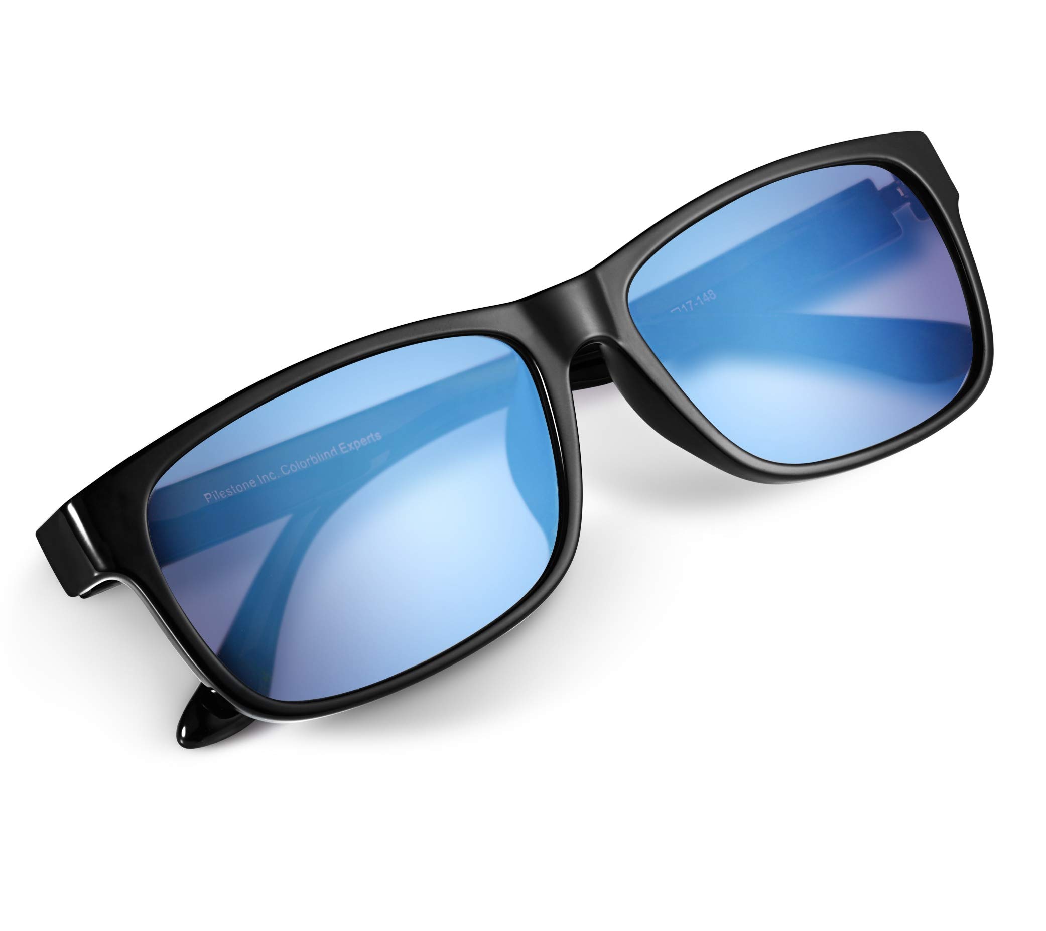 Pilestone TP-020 Color Blind Glasses for Medium/Strong Blue-Yellow Blindness - Unisex Indoor & Outdoor Use - Enhance Color Vision for Reading, Driving & Daily Activities