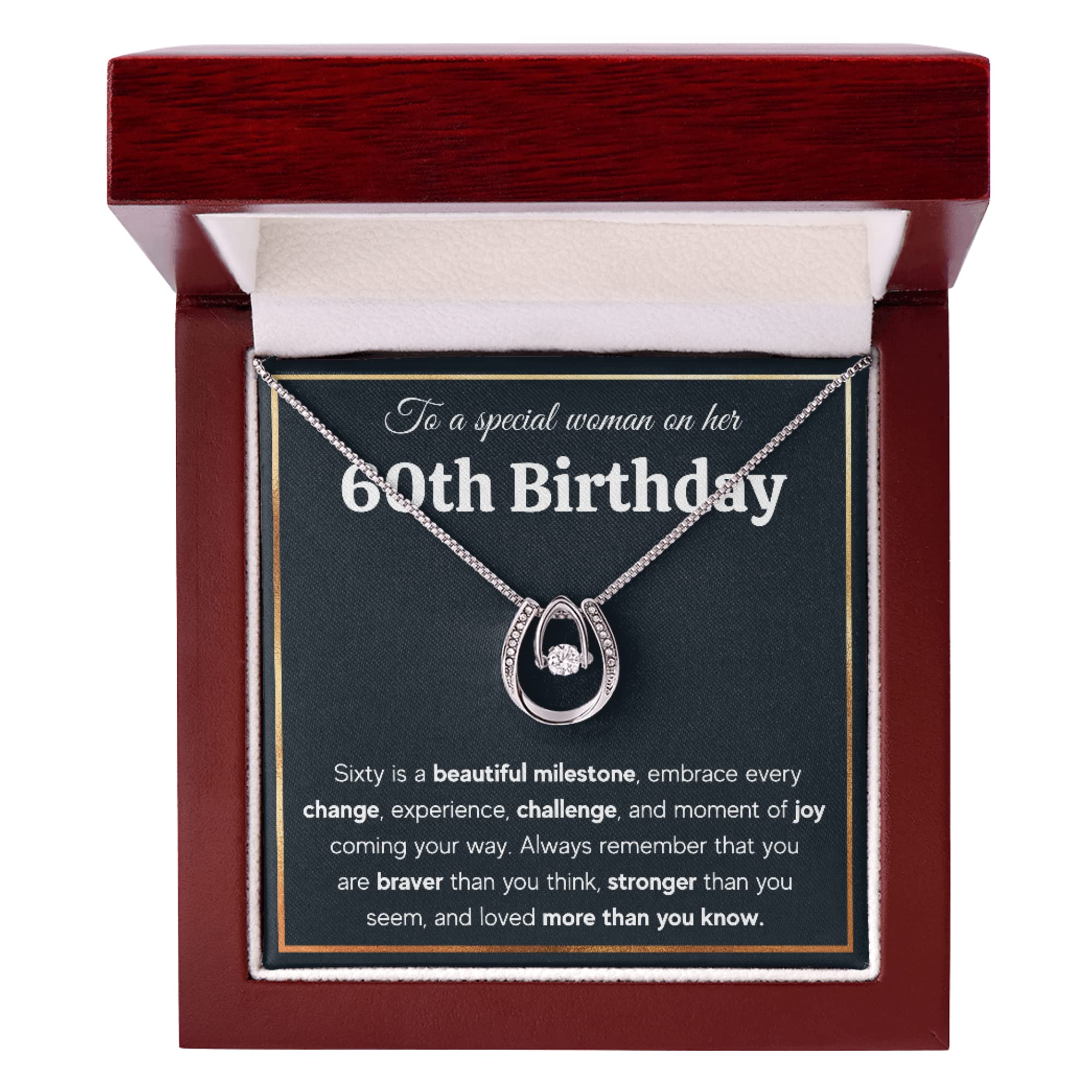 60th Birthday Gifts for Women - Elegant 