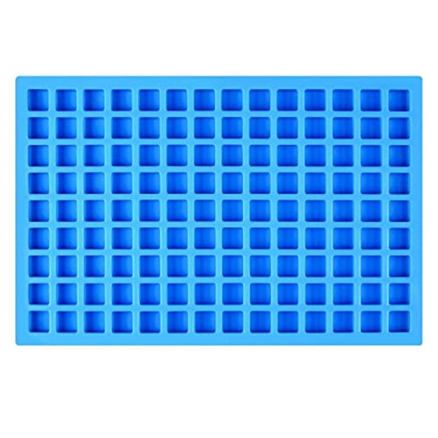Premium Square Silicone Candy Molds Set - Reusable Mini Silicone Molds for Hard Candy, Chocolate, Gummy Bears, Caramel, Ganache & Ice Cubes - Perfect for DIY Desserts, Baking, Party Treats & Home Kitchen Use (1 Pack)