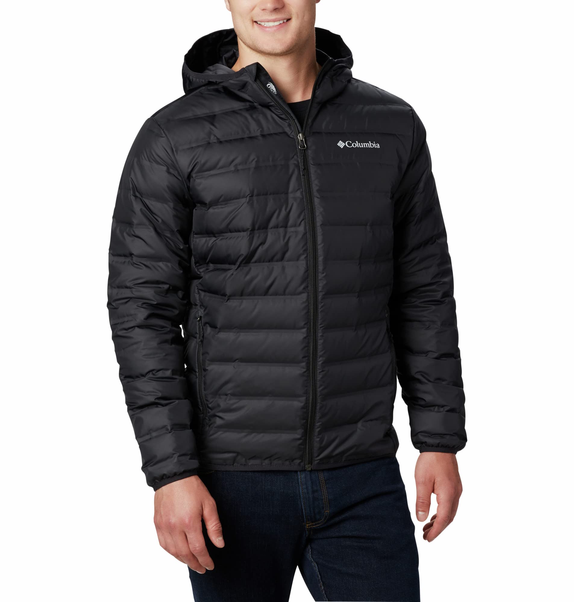 Columbia Men's Down Jacket - Lightweight, Water-Resistant Winter Coat for Outdoor Activities, Hiking & Travel