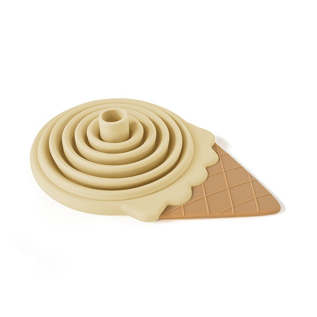 Magnetic Gelato Folding Funnel - Attaches to Refrigerator Door | Durable & Space-Saving Kitchen Tool for Ice Cream, Sauces & Liquid Transfer