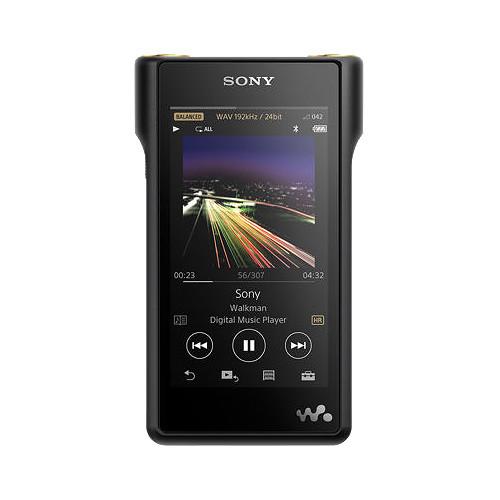 Sony Walkman NW-WM1A 128GB High-Resolution Audio Player with Hi-Res Audio Support - Portable Digital Music Player for Audiophiles, Perfect for Commuting, Travel & Home Listening (Black)
