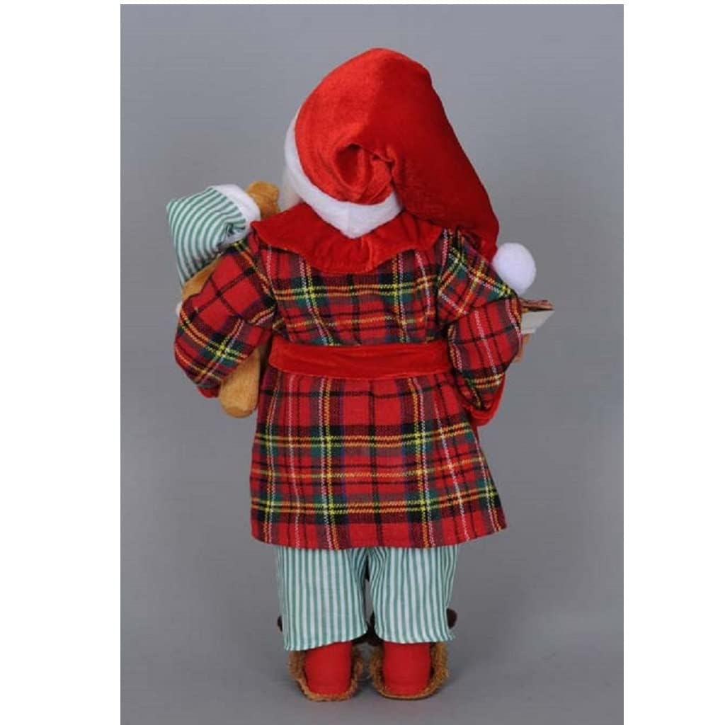 Karen Didion Milk and Cookies Santa Figurine - Christmas Decoration, Holiday Collectible, Perfect for Home Decor, Gift Giving & Festive Table Centerpiece