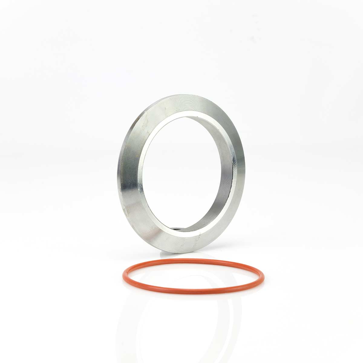 High-Quality Mild Steel S400 3 Weld-On CAC V-Band Flange with O-Ring Kit - Perfect for Turbocharger & Exhaust System Upgrades