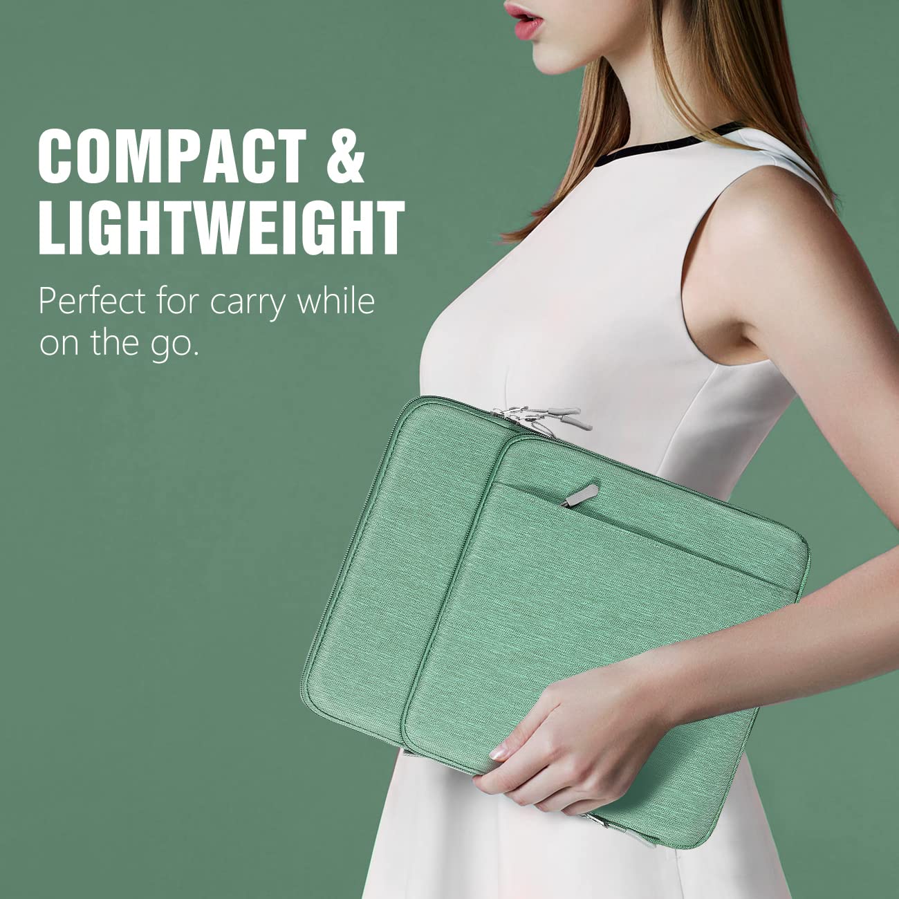 TiMOVO 13-14 Inch Laptop Sleeve Bag with Pockets - Compatible with iPad Air 13