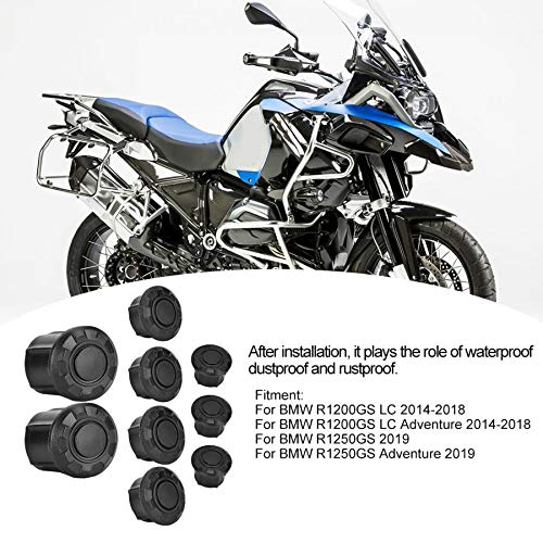 BMW R1250GS R1250GS Adventure 2019 Frame Cover Hole Cap Plug Set - Fairing Body Protection & Decorative Caps for Motorcycle Maintenance & Off-Road Riding