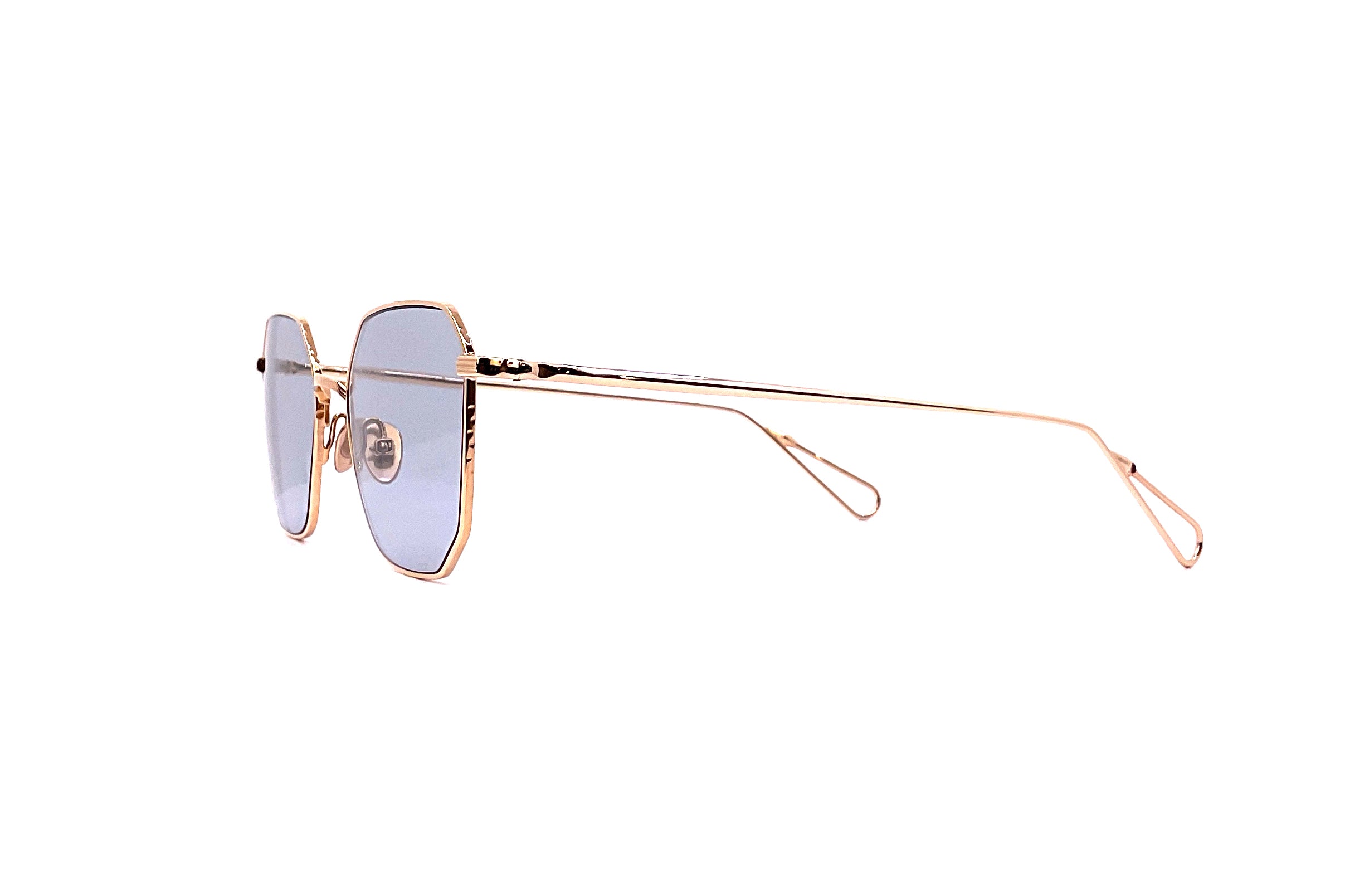 Ahlem Couronnes Sun (Peony Gold) - Luxury Sunglasses for Women, UV Protection, Fashionable Cat Eye Frames - Perfect for Beach, Vacation, and Everyday Wear