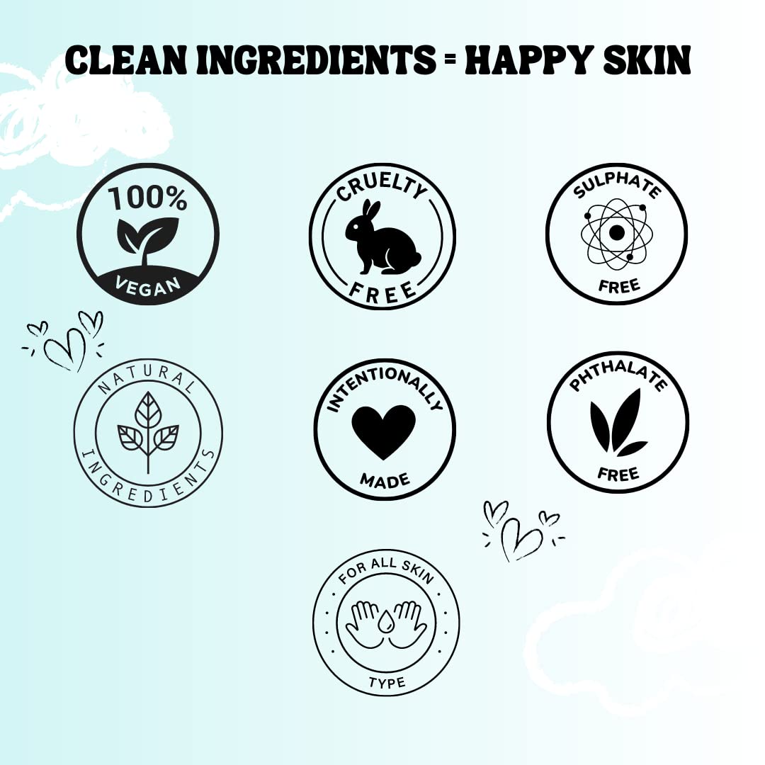 Baebeau Oil-Free Clarifying Face Wash for Oily & Acne-Prone Skin - Green Tea & Vetiver Infused Cleanser to Reduce Breakouts & Puffiness - Gentle Purifying Facial Wash for Men & Women (100ml) - Perfect for Morning & Night Skincare Routine