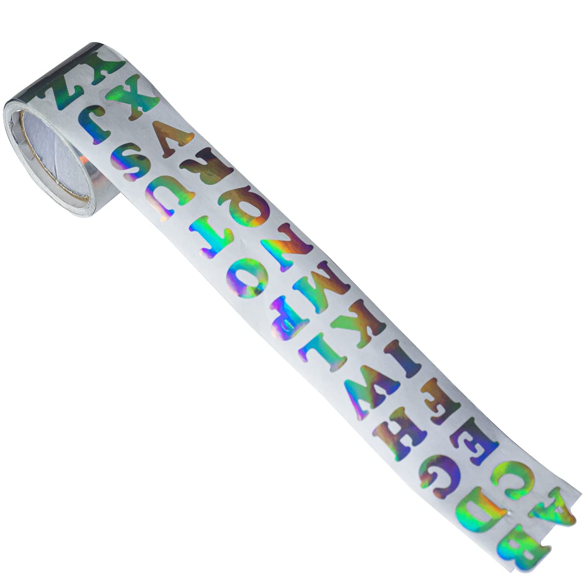 20 Sets A-Z Letter Stickers - 0.6x0.6 Inch Self-Adhesive Alphabet Labels, Shining Laser Stickers for Gift Wrapping, DIY Crafts, Scrapbooking - Perfect for Birthday Parties, Wedding Decorations & Package Labeling