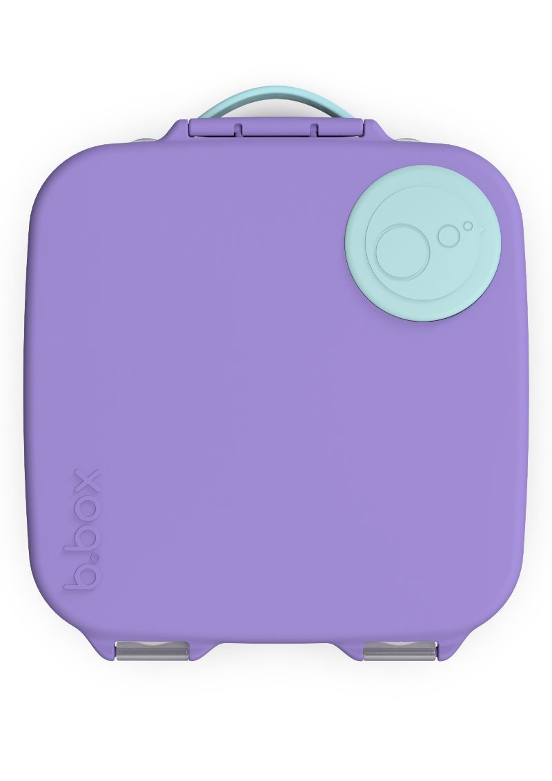 b.box Insulated Kids Lunch Box - Leak Proof & BPA Free, Perfect for School, Picnics & Travel - Lilac Pop Color